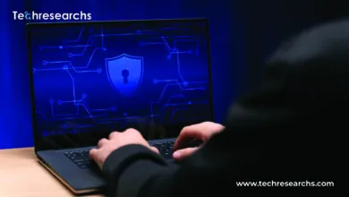 Illustration of Web3 technology using blockchain, decentralized identity, digital wallets, and cybersecurity to enhance online security and protect user data.