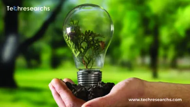 Illustration of sustainable NFTs powered by renewable energy with green blockchain technology and Meta-inspired digital infrastructure