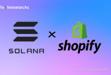 A picture showing Solana Pay Integrates with Shopify, SolanaXshopify