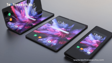 A picture showing Foldable Smartphones