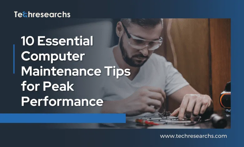 Computer Maintenance Tips
