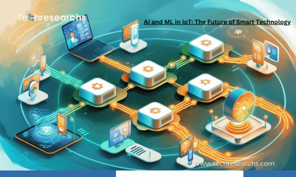 AI and machine learning integrated with IoT smart technology