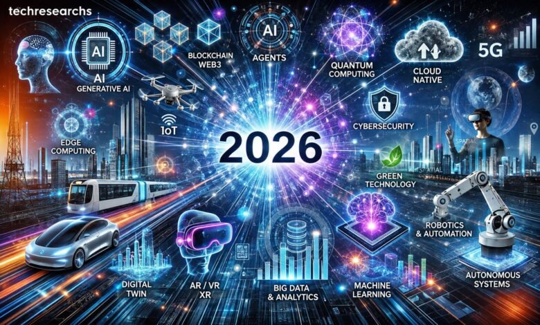 Top 10 new trending technologies shaping the future in 2026