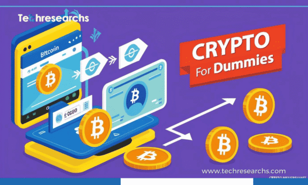 Crypto for Dummies guide explaining Bitcoin and cryptocurrency basics