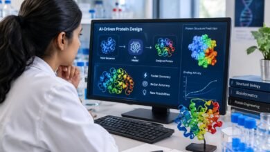 AI-powered protein design for biological research