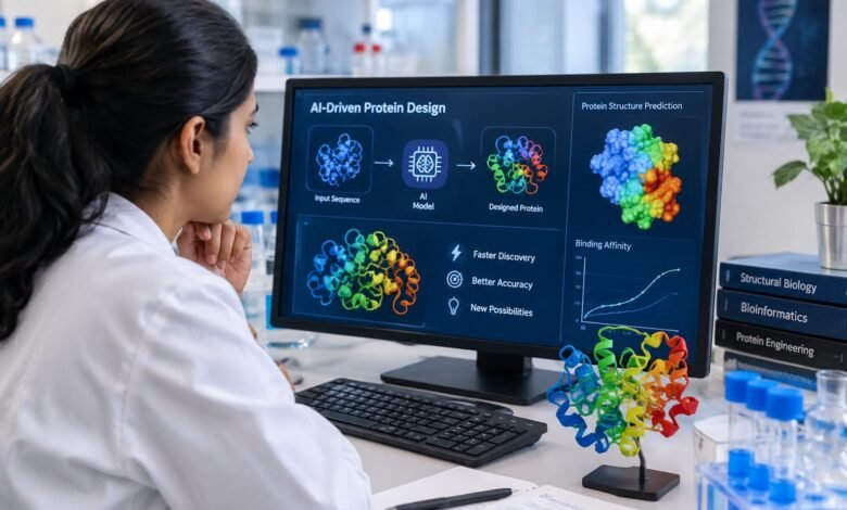 AI-powered protein design for biological research