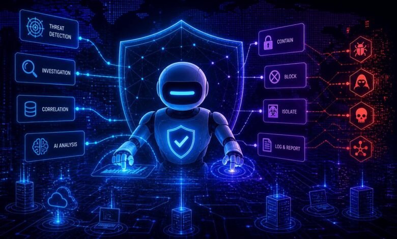 AI agent security and control of autonomous systems
