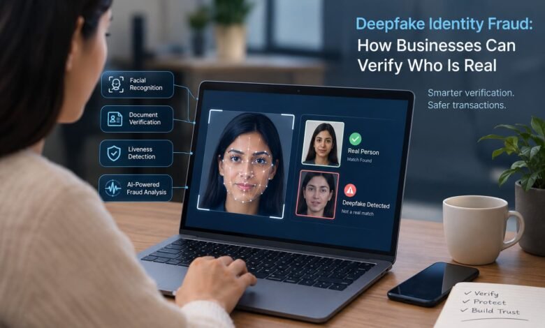 Deepfake identity fraud detection and business identity verification