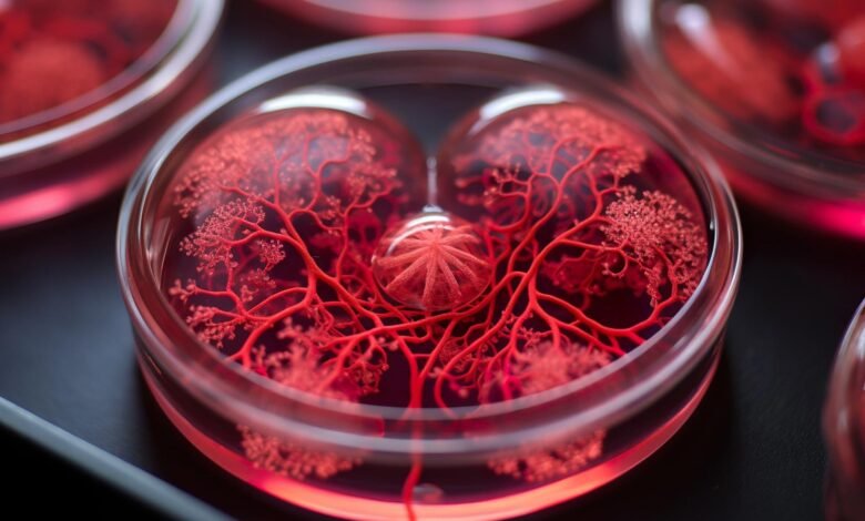Organoid technology showing miniature three-dimensional models of human organs in a laboratory