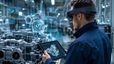 Spatial computing connecting digital models with industrial equipment