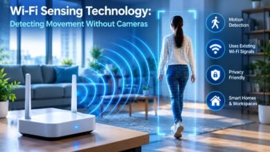 Wi-Fi sensing technology detecting human movement without cameras